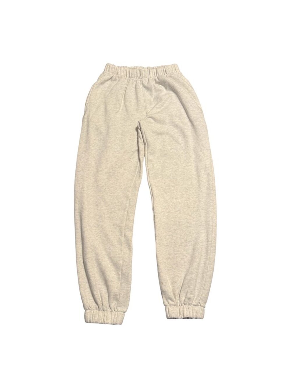 Brandy Melville Women's Pull On Sweat pants OS Light Gray Casual Athleisure Read